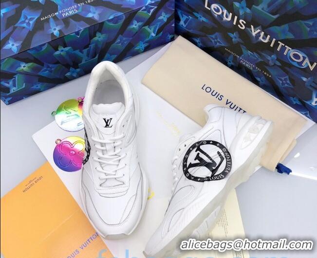 Grade Quality Louis Vuitton Men's LV Trail Sneakers in Logo Printed Silky Calfskin 92743 2020