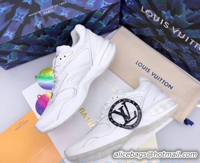 Grade Quality Louis Vuitton Men's LV Trail Sneakers in Logo Printed Silky Calfskin 92743 2020