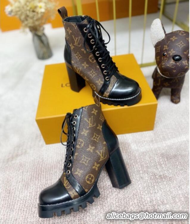 Low Price Louis Vuitton Star Trail Monogram Lace-up Ankle Short Boot 1A2Y7P 2020