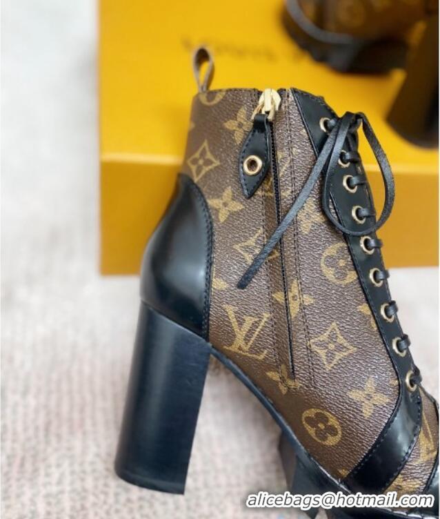 Low Price Louis Vuitton Star Trail Monogram Lace-up Ankle Short Boot 1A2Y7P 2020