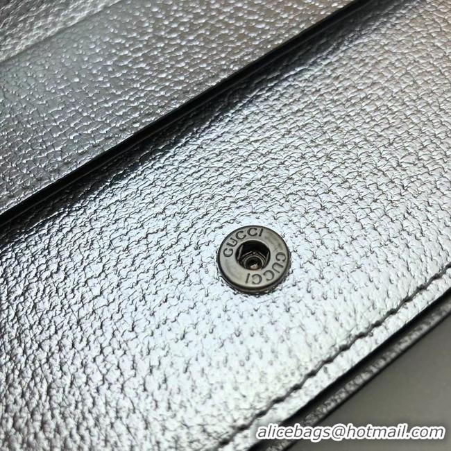 Traditional Discount Gucci Dionysus Leather Super mini Bag 476432 silver