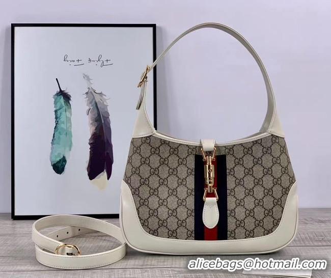 Good Product Gucci Jackie 1961 small hobo bag 636706 white