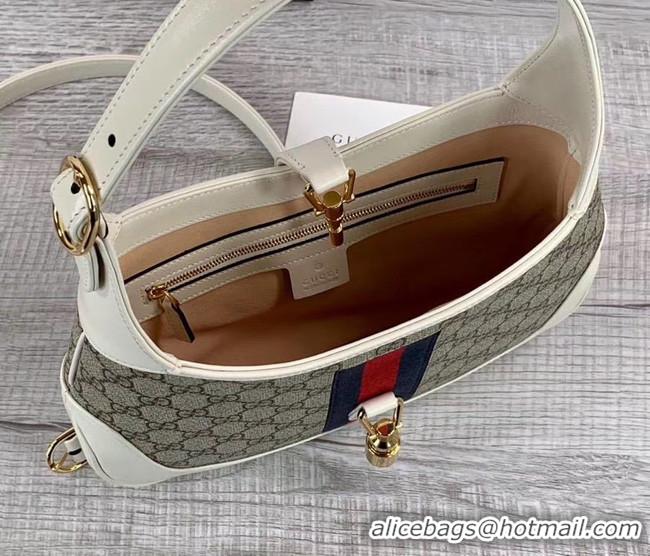 Good Product Gucci Jackie 1961 small hobo bag 636706 white