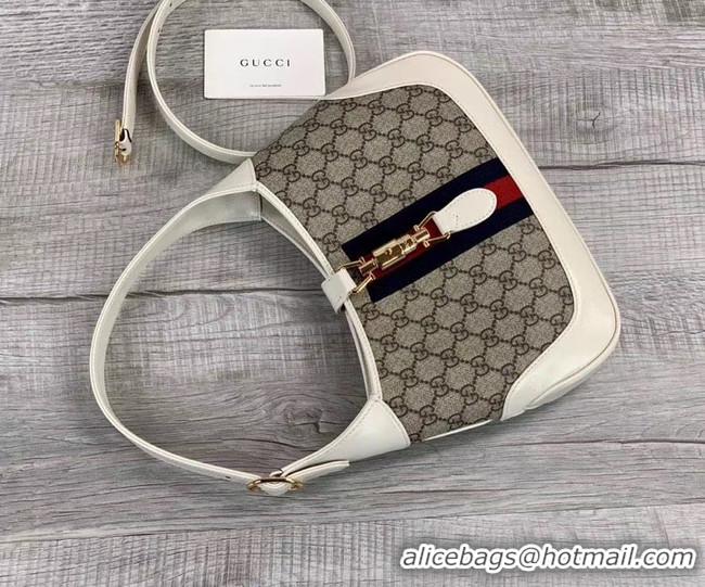 Good Product Gucci Jackie 1961 small hobo bag 636706 white