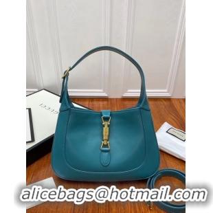 Pretty Style Gucci Jackie 1961 small hobo bag 636709 Turquoise