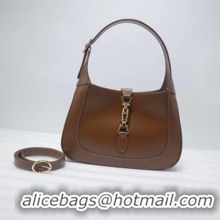 Super Quality Gucci Jackie 1961 small hobo bag 636709 brown