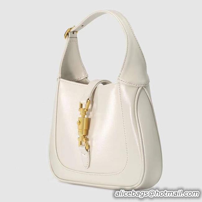 Inexpensive Gucci Jackie 1961 mini hobo bag 637091 white