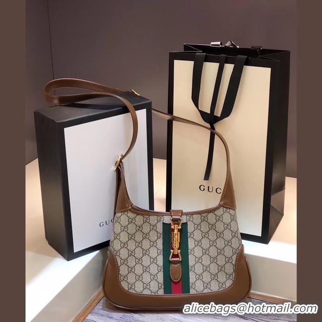 Unique Discount Gucci Jackie 1961 small hobo bag 636706 brown