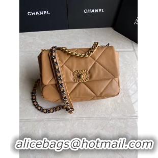 New Fashion Chanel 19 flap bag AS1160 brown