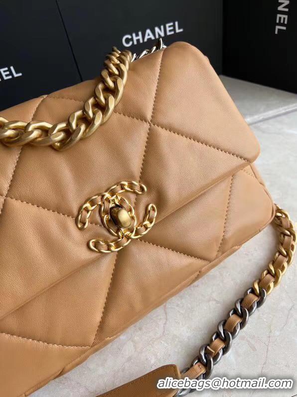 New Fashion Chanel 19 flap bag AS1160 brown