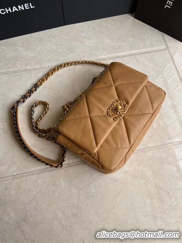 New Fashion Chanel 19 flap bag AS1160 brown