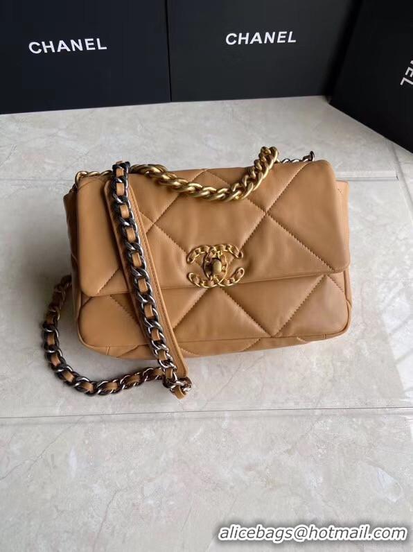 New Fashion Chanel 19 flap bag AS1160 brown