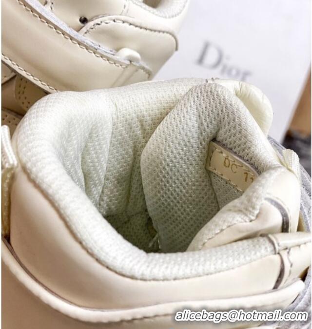 Best Product Dior Calfskin Boots Sneakers in White Calfskin 22030