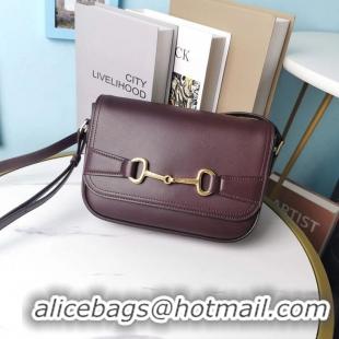 New Design Celine SMALL CLASSIC BAG IN BOX CALFSKIN CL91373 Burgundy