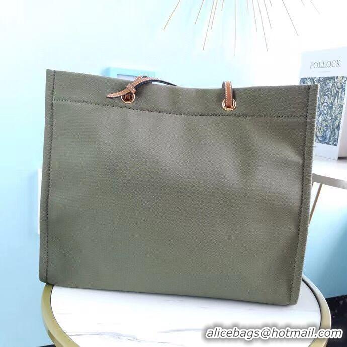 Top Design Celine Original Leather shopping Bag CL92172 blackish green