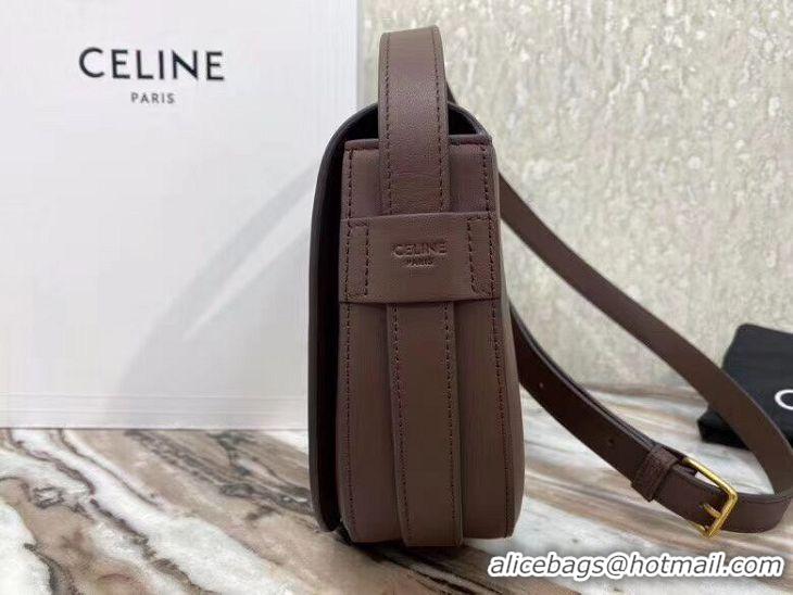 Buy Discount CELINE Original Leather Bag CL93123 brown