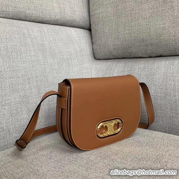 Unique Discount CELINE Original Leather Bag CL93123 brown