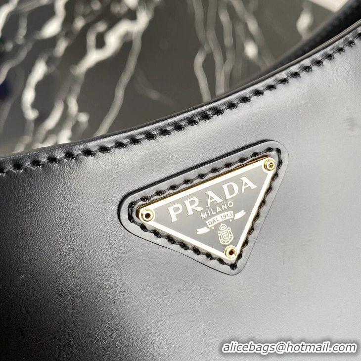 Reasonable Price Prada Saffiano leather shoulder bag 2BC148 black