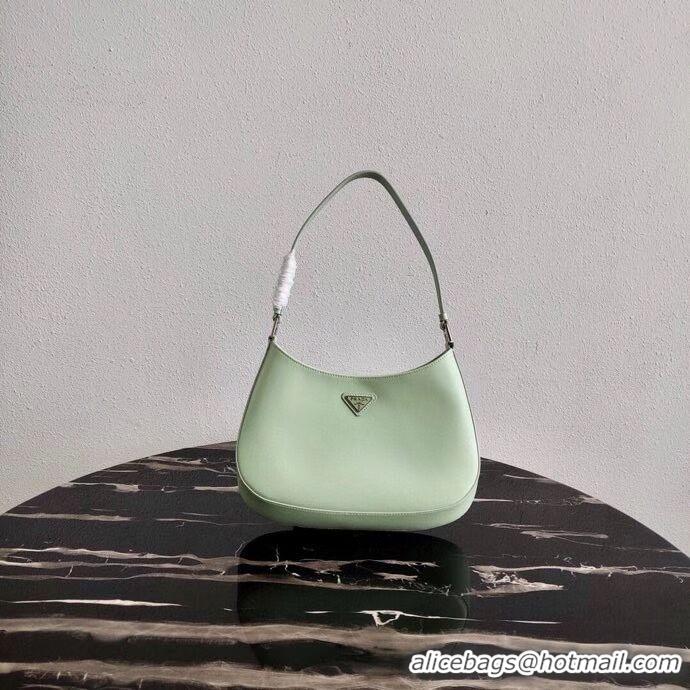 Shop Duplicate Prada Saffiano leather shoulder bag 2BC499 green