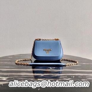 Modern Classic Prada Saffiano leather shoulder bag 2BD275 blue