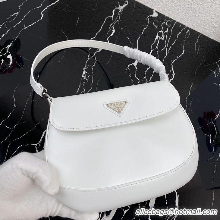 Good Taste Prada Saffiano leather shoulder bag 2BD311 white