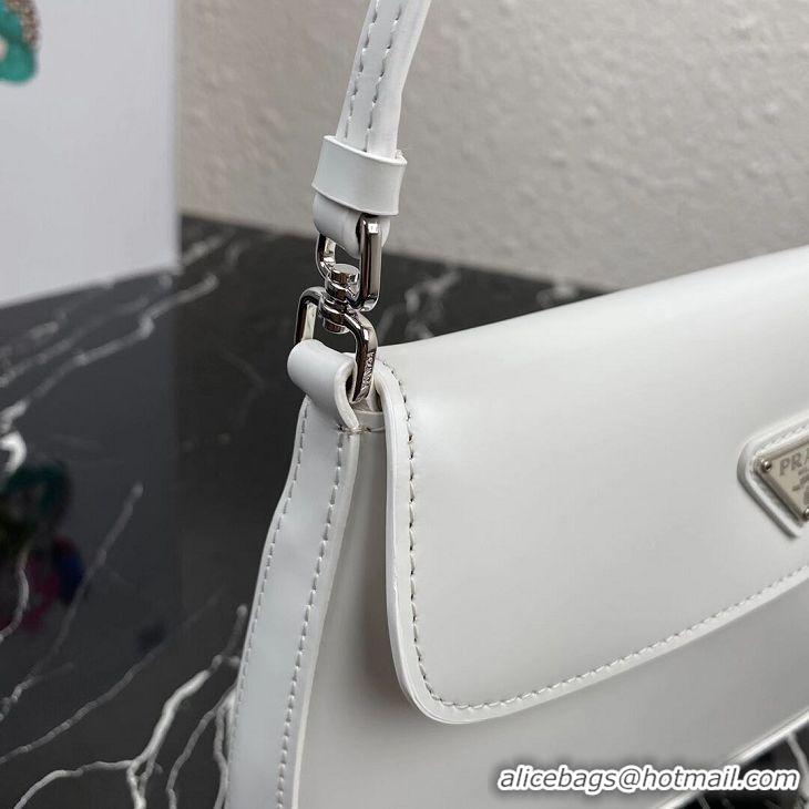 Good Taste Prada Saffiano leather shoulder bag 2BD311 white