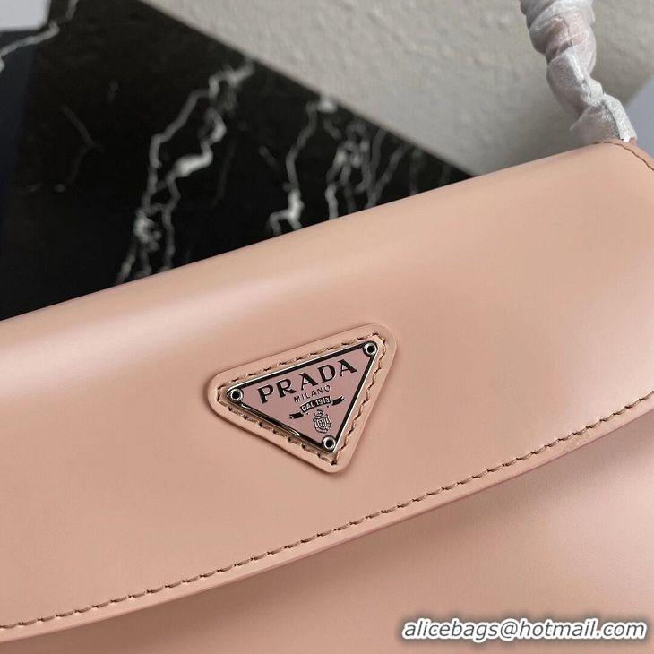 Super Quality Prada Saffiano leather shoulder bag 2BD311 pink