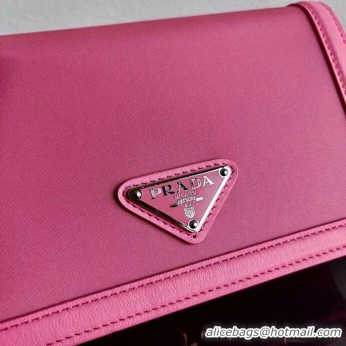 Traditional Discount Prada Saffiano leather shoulder bag 2BP019 rose