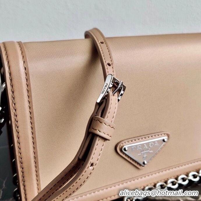 Buy Classic Prada Saffiano leather shoulder bag 2BP019 Biscuits