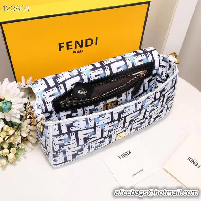 Best Price FENDI fabric bag 8BR600 white