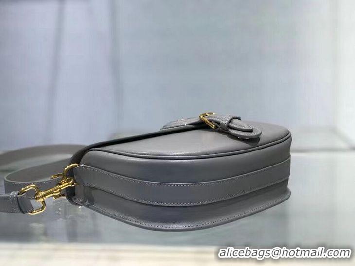 Low Price MEDIUM DIOR BOBBY BAG Box Calfskin M9319 grey