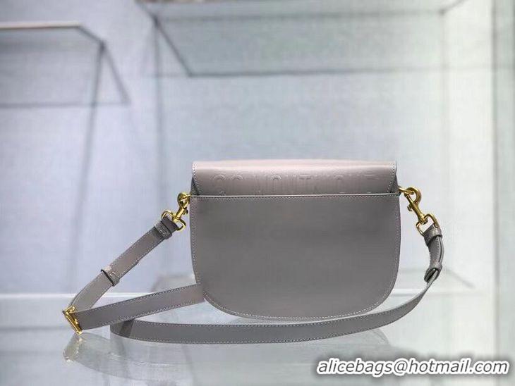 Low Price MEDIUM DIOR BOBBY BAG Box Calfskin M9319 grey