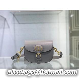 New Design SMALL DIOR BOBBY BAG Gray Box Calfskin Gray Box Calfskin M9317