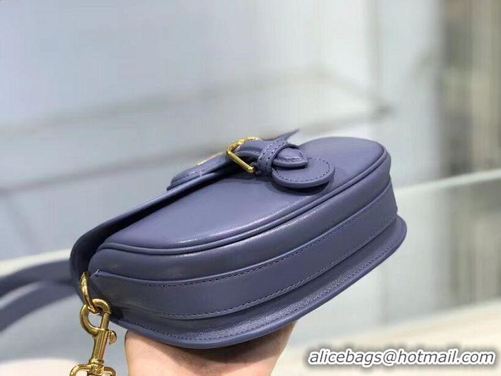 Low Price SMALL DIOR BOBBY BAG Gray Box Calfskin Gray Box Calfskin M9317 blue