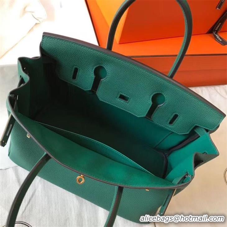 Shop Cheap Hermes Birkin Bag Original Leather 35CM 17825 Green