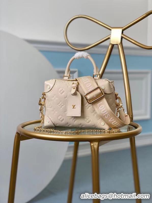 Trendy Design Louis Vuitton Original PETITE MALLE SOUPLE M45394 Cream