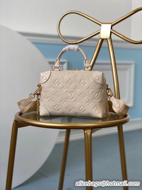 Trendy Design Louis Vuitton Original PETITE MALLE SOUPLE M45394 Cream