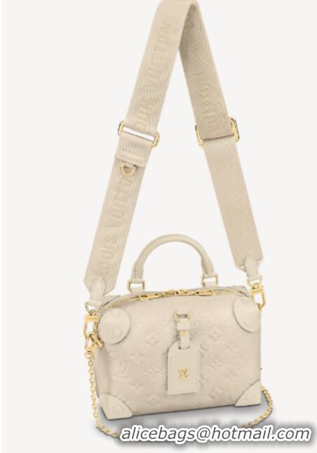 Trendy Design Louis Vuitton Original PETITE MALLE SOUPLE M45394 Cream