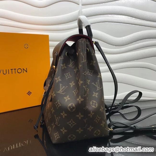 New Design Louis Vuitton Original Monogram Canvas MONTSOURIS PM M45410 black