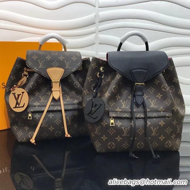 New Design Louis Vuitton Original Monogram Canvas MONTSOURIS PM M45410 black