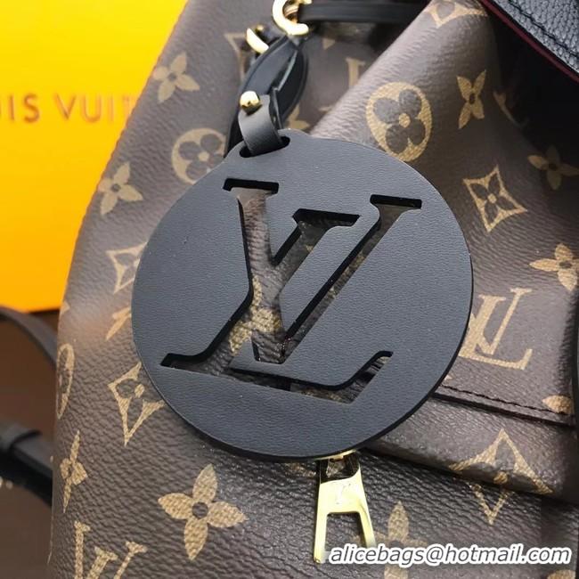 New Design Louis Vuitton Original Monogram Canvas MONTSOURIS PM M45410 black