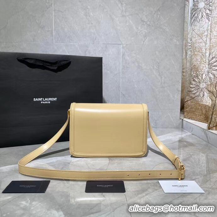 Well Crafted SOLFERINO MEDIUM SATCHEL IN BOX SAINT LAURENT LEATHER Y63435 Beige