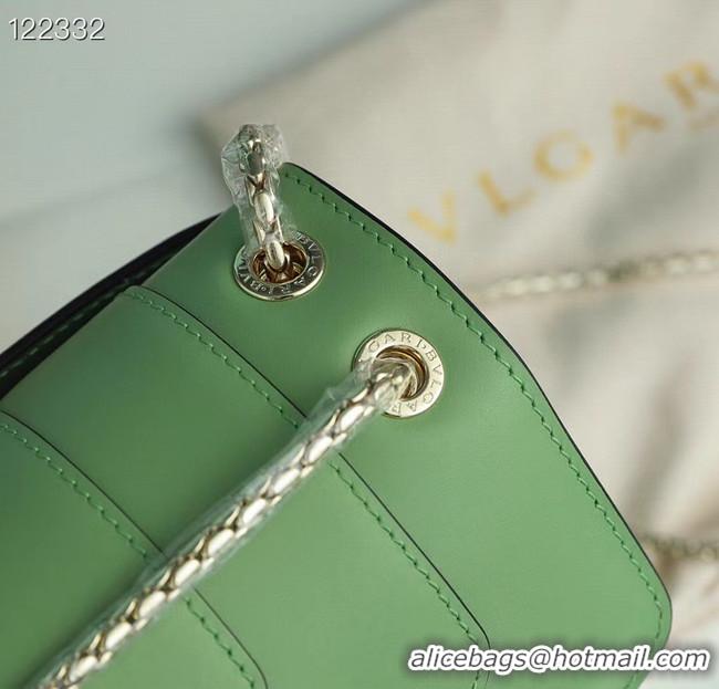 Good Product Bvlgari Serpenti Forever leather small crossbody bag 29286 green