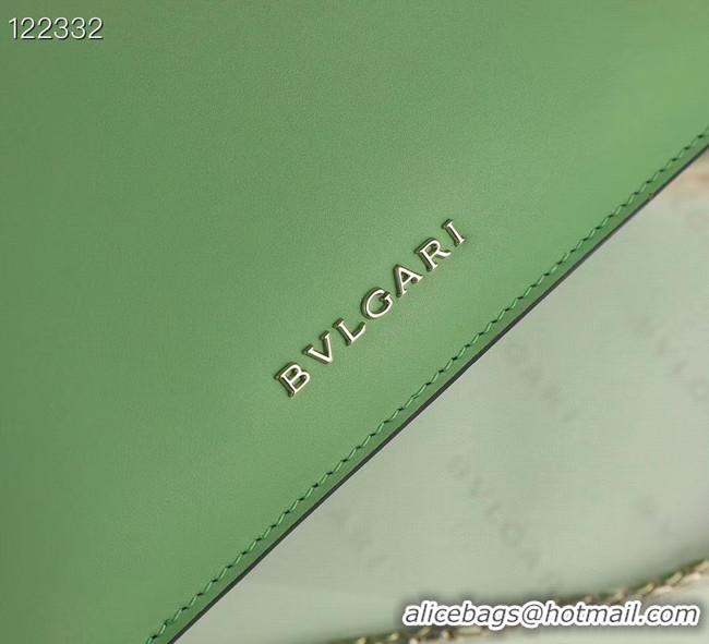 Good Product Bvlgari Serpenti Forever leather small crossbody bag 29286 green