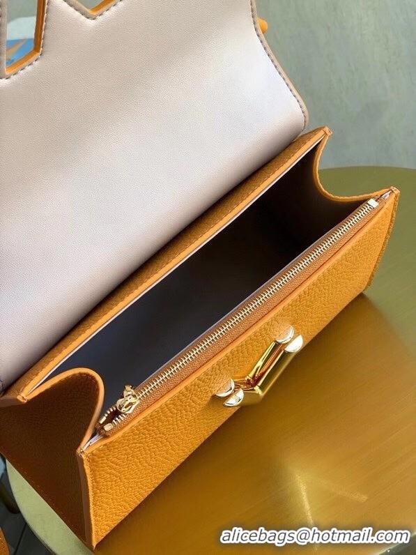 Luxury Cheap Louis vuitton TWIST ONE HANDLE PM M57093 Saffron