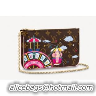 Best Price Louis vuitton DOUBLE ZIP POCHETTE M69744