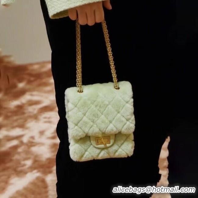 Luxury Cheap Chanel mini 2.55 handbag AS1961 Green