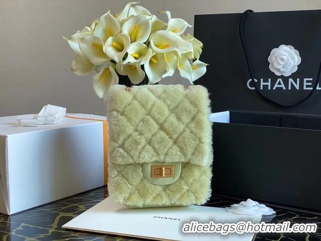 Luxury Cheap Chanel mini 2.55 handbag AS1961 Green