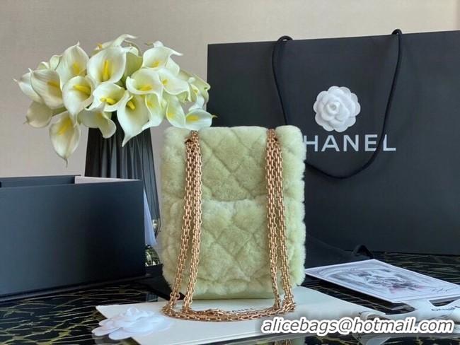 Luxury Cheap Chanel mini 2.55 handbag AS1961 Green