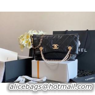 Spot Bulk Chanel Original shopping bag AS2213 black